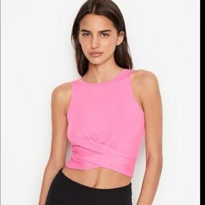 Victoria’s Secret Heavenly Supersoft Modal Purple Workout Top
